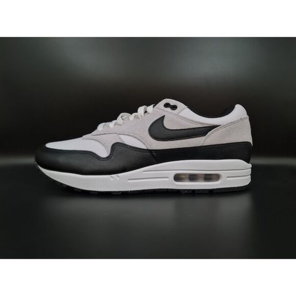 Nike Air Max 1 Essential White Pure Platinum Black. SIZE 9.5 - FZ5808-102